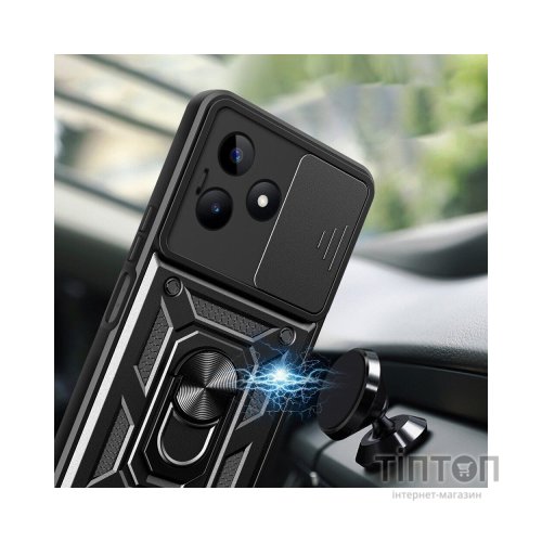 Чохол до мобільного телефона BeCover Military Realme C61 Black (712177)