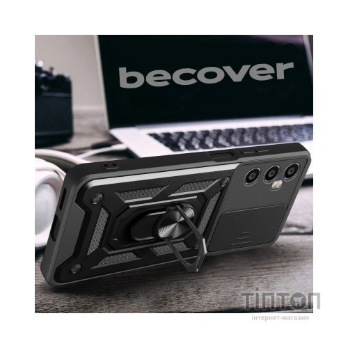 Чохол до мобільного телефона BeCover Military Realme C65 Black (712180)