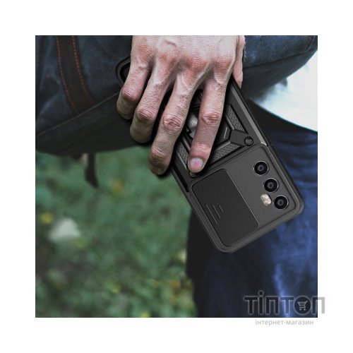 Чохол до мобільного телефона BeCover Military Realme C65 Black (712180)