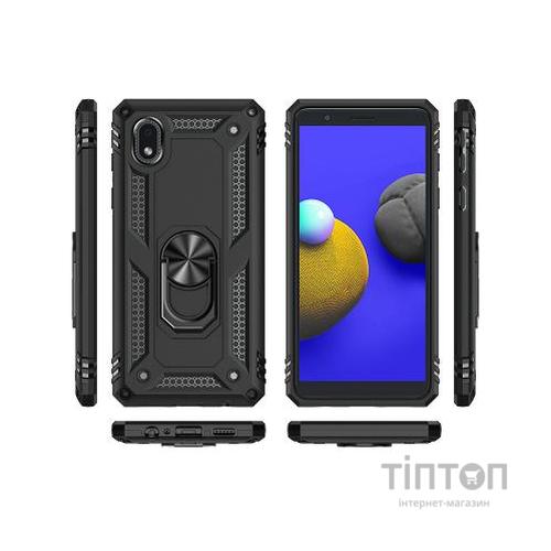 Чохол до мобільного телефона BeCover Military Samsung Galaxy A01 Core SM-A013 Black (705563)