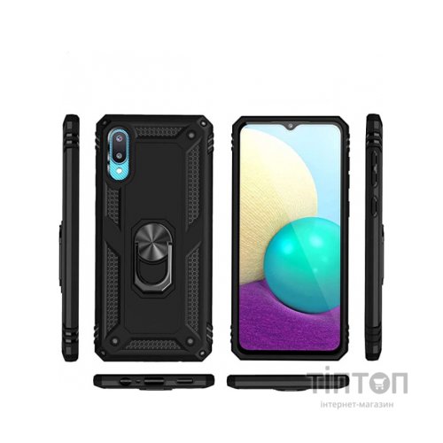 Чохол до мобільного телефона BeCover Military Samsung Galaxy A02 SM-A022 / M02 SM-M022 Black (706640)