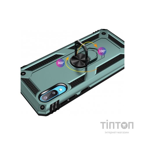 Чохол до мобільного телефона BeCover Military Samsung Galaxy A02 SM-A022 / M02 SM-M022 Dark Green (706641)