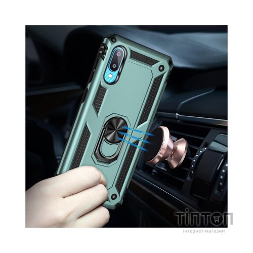 Чохол до мобільного телефона BeCover Military Samsung Galaxy A02 SM-A022 / M02 SM-M022 Dark Green (706641)