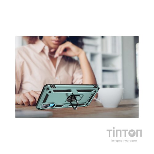 Чохол до мобільного телефона BeCover Military Samsung Galaxy A02 SM-A022 / M02 SM-M022 Dark Green (706641)