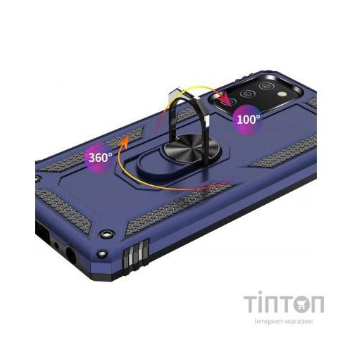 Чохол до мобільного телефона BeCover Military Samsung Galaxy A02s SM-A025/A03s SM-A037/M02s SM-M025 Blue (706013)