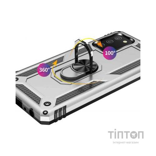 Чохол до мобільного телефона BeCover Military Samsung Galaxy A02s SM-A025/A03s SM-A037/M02s SM-M025 Silver (706015)