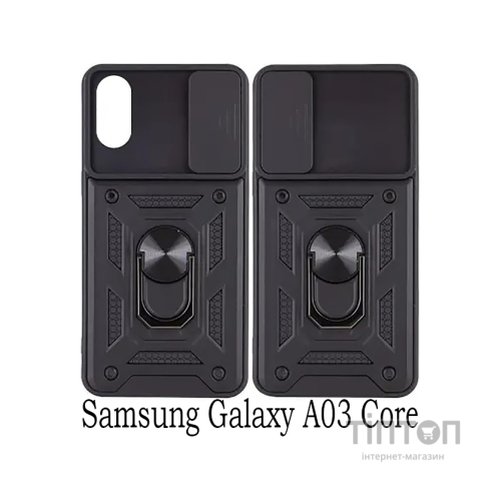 Чохол до мобільного телефона BeCover Military Samsung Galaxy A03 Core SM-A032 Black (707362)