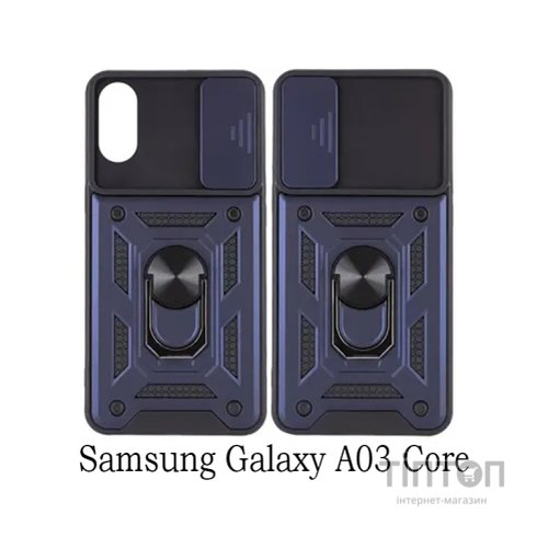 Чохол до мобільного телефона BeCover Military Samsung Galaxy A03 Core SM-A032 Blue (707363)