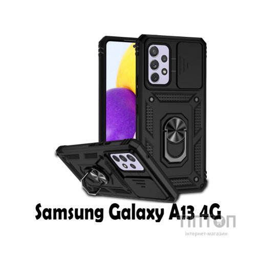 Чохол до мобільного телефона BeCover Military Samsung Galaxy A13 4G SM-A135 Black (707393)