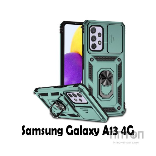 Чохол до мобільного телефона BeCover Military Samsung Galaxy A13 4G SM-A135 Dark Green (707396)
