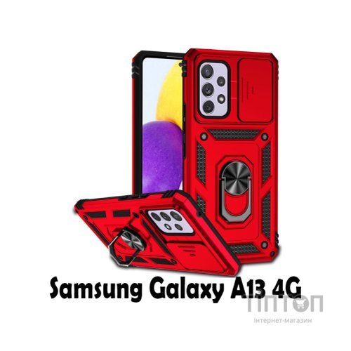Чохол до мобільного телефона BeCover Military Samsung Galaxy A13 4G SM-A135 Red (707395)
