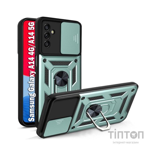 Чохол до мобільного телефона BeCover Military Samsung Galaxy A14 4G SM-A145/A14 5G SM-A146 Dark Green (709147)