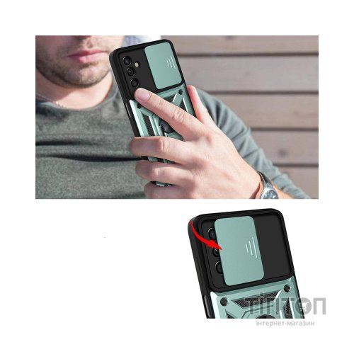 Чохол до мобільного телефона BeCover Military Samsung Galaxy A14 4G SM-A145/A14 5G SM-A146 Dark Green (709147)