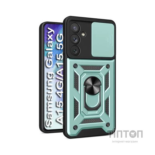 Чохол до мобільного телефона BeCover Military Samsung Galaxy A15 4G SM-A155/A15 5G SM-A156 Dark Green (710751)