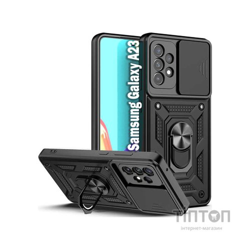 Чохол до мобільного телефона BeCover Military Samsung Galaxy A23 SM-A235 Black (707373)