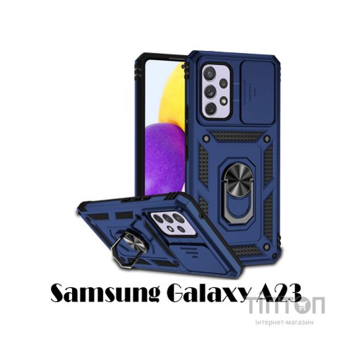 Чохол до мобільного телефона BeCover Military Samsung Galaxy A23 SM-A235 Blue (707374)