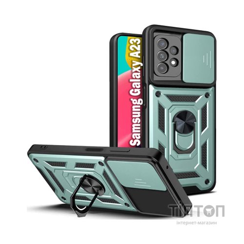 Чохол до мобільного телефона BeCover Military Samsung Galaxy A23 SM-A235 Dark Green (707376)