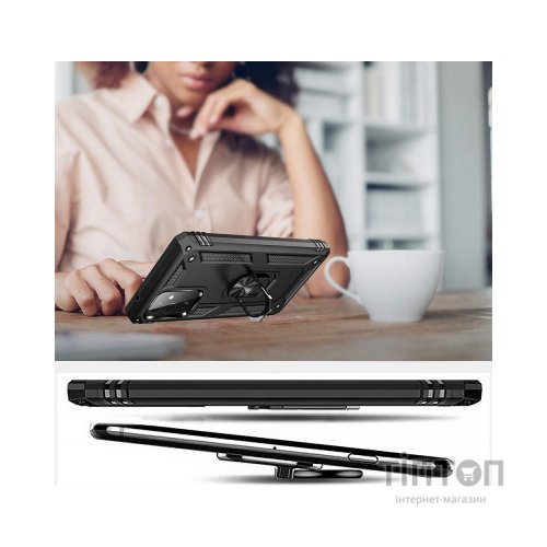 Чохол до мобільного телефона BeCover Military Samsung Galaxy A72 SM-A725 Black (706061)