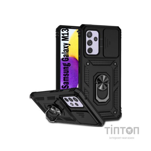 Чохол до мобільного телефона BeCover Military Samsung Galaxy M13 SM-M135 Black (708207)