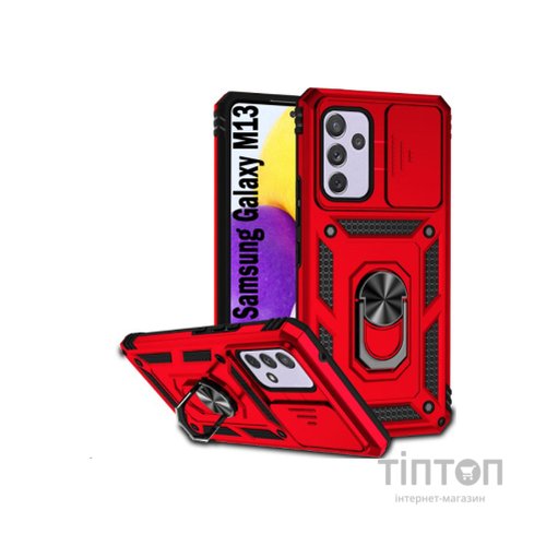 Чохол до мобільного телефона BeCover Military Samsung Galaxy M13 SM-M135 Red (708210)