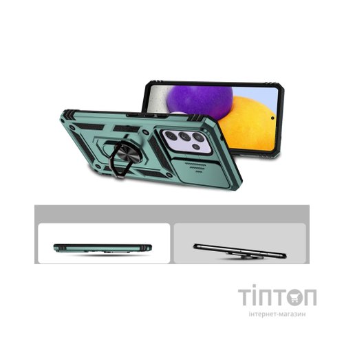 Чохол до мобільного телефона BeCover Military Samsung Galaxy M23 SM-M236 Dark Green (707372)