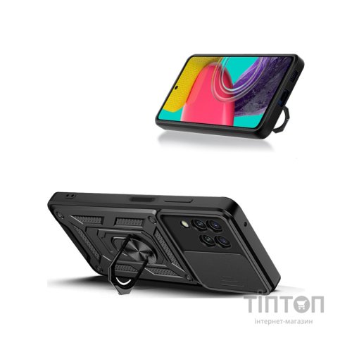 Чохол до мобільного телефона BeCover Military Samsung Galaxy M33 SM-M336 Black (707387)