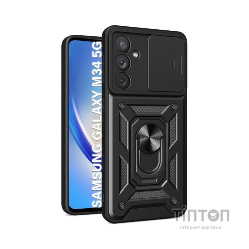 Чохол до мобільного телефона BeCover Military Samsung Galaxy M34 5G SM-M346 Black (710679)