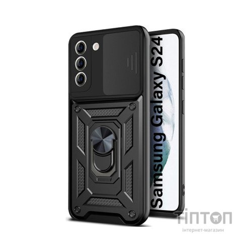 Чохол до мобільного телефона BeCover Military Samsung Galaxy S24 SM-S921 Black (710635)