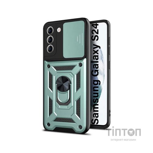 Чохол до мобільного телефона BeCover Military Samsung Galaxy S24 SM-S921 Dark Green (710637)