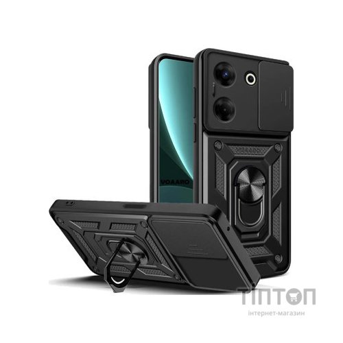 Чохол до мобільного телефона BeCover Military Tecno Camon 20 Pro (CK7n) Black (710003)