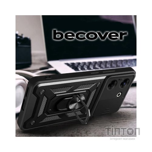 Чохол до мобільного телефона BeCover Military Tecno Camon 20 Pro (CK7n) Black (710003)