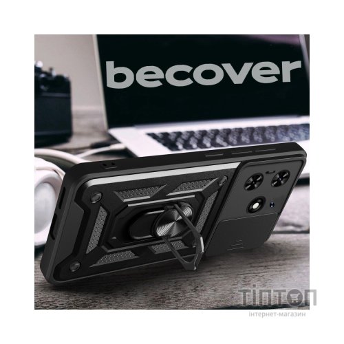 Чохол до мобільного телефона BeCover Military Tecno Spark 20 (KJ5n) Black (712168)