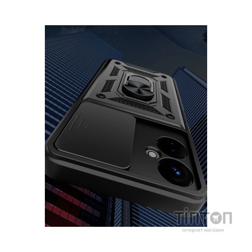 Чохол до мобільного телефона BeCover Military Tecno Spark 9 Pro (KH7n) Black (710006)