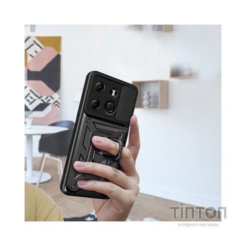 Чохол до мобільного телефона BeCover Military Tecno Spark Go 2023 (BF7) Black (709151)