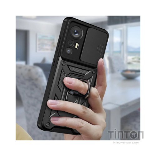 Чохол до мобільного телефона BeCover Military Xiaomi 12 5G Black (710019)