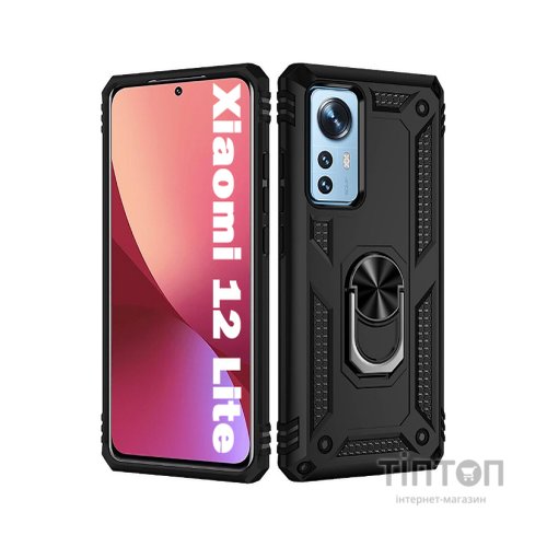 Чохол до мобільного телефона BeCover Military Xiaomi 12 Lite Black (708237)