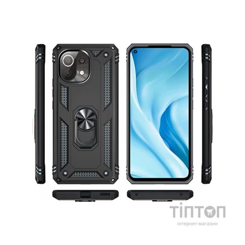 Чохол до мобільного телефона BeCover Military Xiaomi Mi 11 Lite / Mi 11 Lite 5G Black (706642)