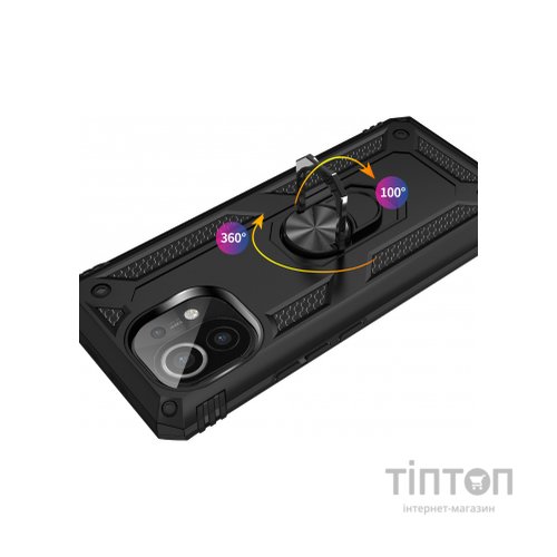 Чохол до мобільного телефона BeCover Military Xiaomi Mi 11 Lite / Mi 11 Lite 5G Black (706642)