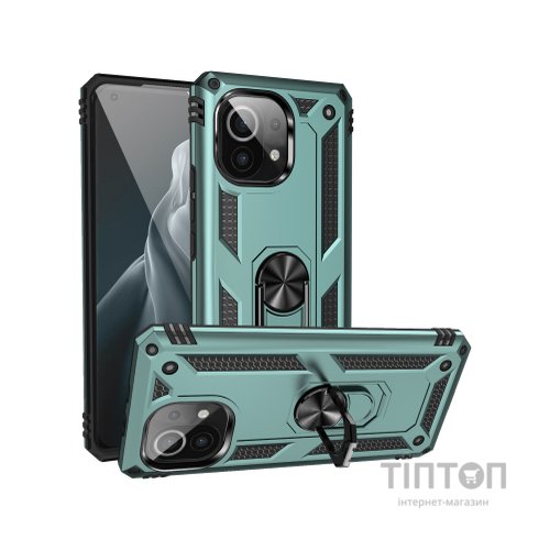 Чохол до мобільного телефона BeCover Military Xiaomi Mi 11 Lite / Mi 11 Lite 5G Dark Green (706645)