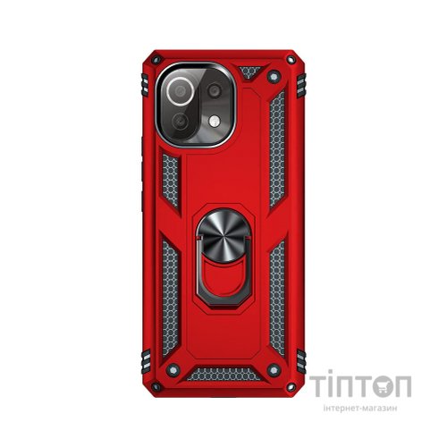 Чохол до мобільного телефона BeCover Military Xiaomi Mi 11 Lite / Mi 11 Lite 5G Red (706644)