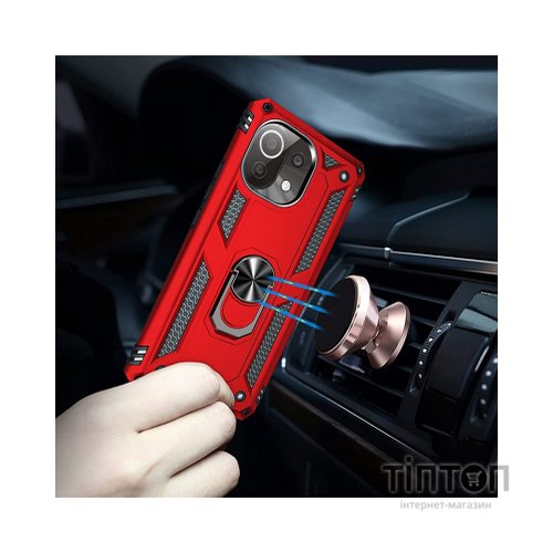 Чохол до мобільного телефона BeCover Military Xiaomi Mi 11 Lite / Mi 11 Lite 5G Red (706644)