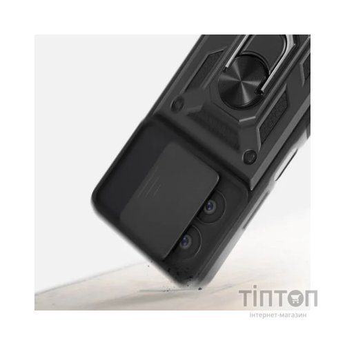 Чохол до мобільного телефона BeCover Military Xiaomi Redmi 12 Black (710009)