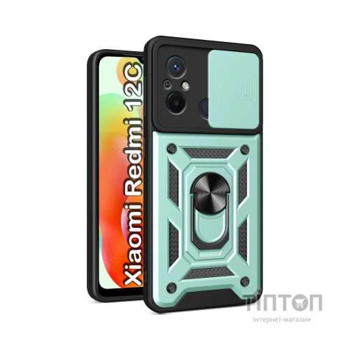 Чохол до мобільного телефона BeCover Military Xiaomi Redmi 12C Dark Green (709167)