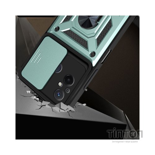 Чохол до мобільного телефона BeCover Military Xiaomi Redmi 12C Dark Green (709167)