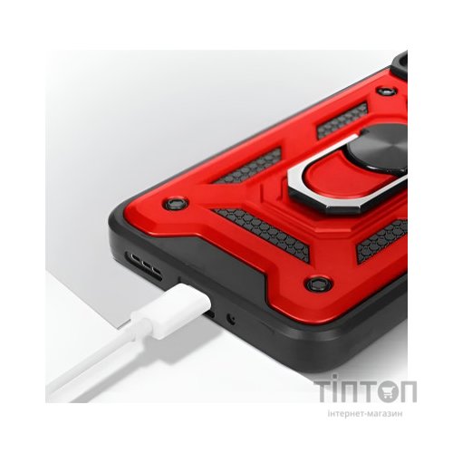 Чохол до мобільного телефона BeCover Military Xiaomi Redmi 13C / Poco C65 Red (710564)