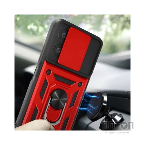 Чохол до мобільного телефона BeCover Military Xiaomi Redmi 13C / Poco C65 Red (710564)