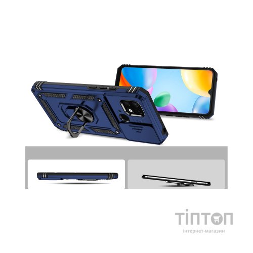 Чохол до мобільного телефона BeCover Military Xiaomi Redmi 9C / Redmi 10А Blue (705579)