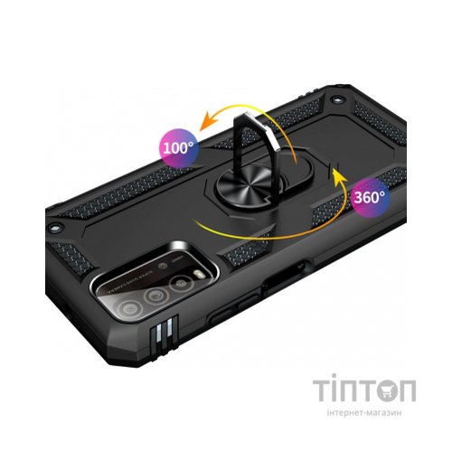 Чохол до мобільного телефона BeCover Military Xiaomi Redmi 9T / Poco M3 Black (706646)