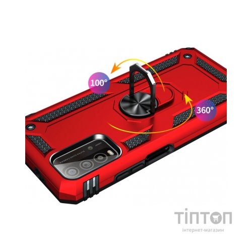 Чохол до мобільного телефона BeCover Military Xiaomi Redmi 9T / Poco M3 Red (706648)