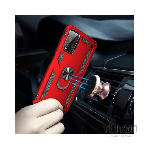 Чохол до мобільного телефона BeCover Military Xiaomi Redmi 9T / Poco M3 Red (706648)